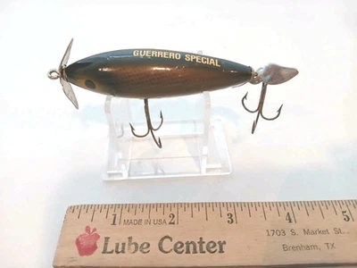 Señuelo vintage EX Wood Spin I Diddee - GUERRERO SPECIAL (Lote #232) Foto 1 de 4