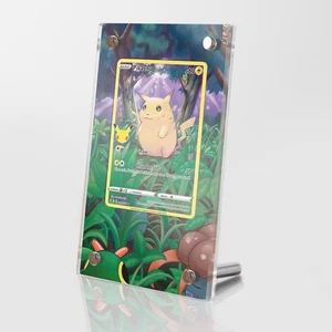 Pikachu 005/025 - Pokémon Extended Artwork Protective Card Display Case - Picture 1 of 3