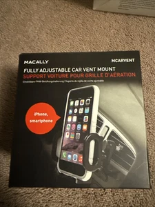 Macally fully ADJUSTABLE Air Vent Phone Car Vent Mount iPhone & Smartphone 360° - Picture 1 of 5