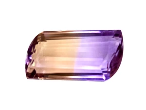 26,25 ct lila gelb natürlicher Ametrin ausgefallene Form lose Edelsteine  - Bild 1 von 3