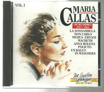 Maria Callas Live Recordings 1957 - 1963 Titel siehe Scan, danke! /A/ - Bild 1 von 2