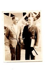 NRA EDWARD F MC GRADY & LABOR LEADER JOHN O´LEARY 1933 VTG ORIG Press Photo Y18
