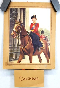 Calendario da parete incoronazione regina Elisabetta ll 1953 vintage - Foto 1 di 6