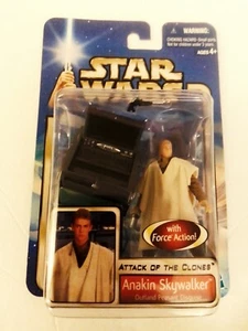 Star Wars AOTC Anakin Skywalker in Outland Peasant Disguise Action Figure MOC - Picture 1 of 2