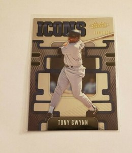 Tony Gwynn 2021 Absolute Icons Foil Insert Card #I-12