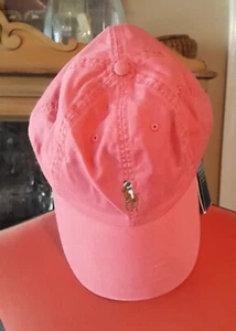 Polo Ralph Lauren Men’s  Hat, Nantucket Red w Multi-Color Pony - Picture 1 of 2