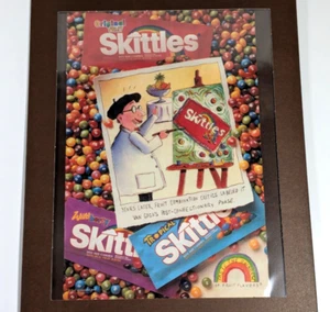 Kegel Original & Tropisch 1990er gerahmt laminiert Süßigkeiten Promo Werbung Wandbild Deco - Bild 1 von 8
