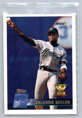 1996 TOPPS CARD # 64 Orlando Miller - Houston Astros - Image 1 of 2
