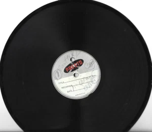 1944 DISQUE ENREGISTRÉ DU DISCOURS POLITIQUE POUR M. GODBOUT  78rpm 10'' - Picture 1 of 1