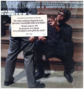 Boogie Down Productions - Ghetto Musik Blaupause von... '89 LP US ORG! SEHR GUTER ZUSTAND +/EX - MIT S - Bild 1 von 6