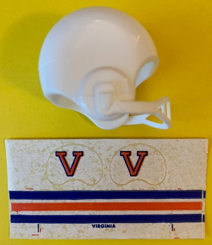 1970 Virginia Cavaliers mini NCAA Vintage gumball football helmet decal set ACC Cover