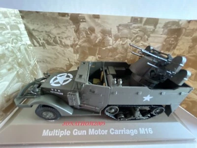 Atlas Veicoli Della Guerra Mondiale - Multi Gun Carriage M16 - 1/43 - Immagine 1 di 4