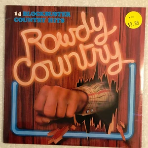 NEW Sealed ROWDY COUNTRY 14 Blockbuster Hits Various '83 K-TEL WU3680 LP Record  - Picture 1 of 4