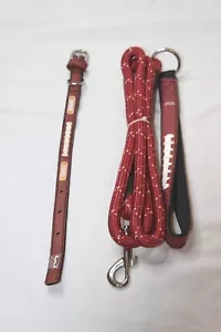 Collar pequeño de fútbol americano Clemson Tigers NCAA grano de guijarros correa nuevo - Imagen 1 de 5