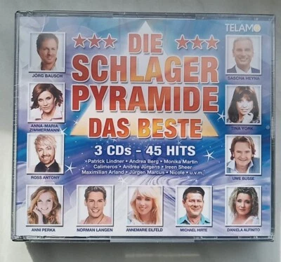 Die Schlager Pyramide - Das Beste -45 Hits; 2018.  3CD Box; Neu+OVP - Bild 1 von 3
