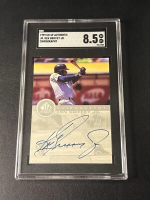 1999 UPPER DECK SP AUTHENTIC CHIROGRAPHY #JR. KEN GRIFFEY JR. SGC 8.5 - Image 1 of 2