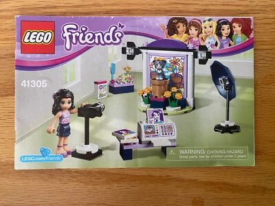 Lego 41305 Friends Emma's Photo Studio completo con instrucciones Foto 1 de 2