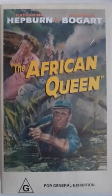 The African Queen (1952) VHS NEW / SEALED PAL Video Hepburn Bogart MRA - Image 1 of 4