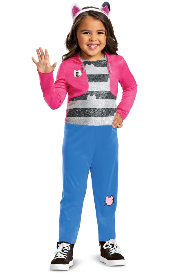 JUMPSUIT ONLY Disguise Gabby's Dollhouse Toddler 3T-4T Girl's Halloween Costume