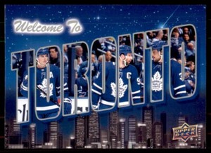 2022-23 UD Series 2 Welcome To #WT-28 Toronto Maple Leafs - Toronto Maple Leafs