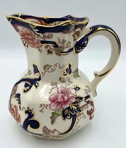 Vntg Mason’s Mandalay Pattern Ironstone Hydra Jug Hand Painted Back-Stamped - Picture 1 of 11
