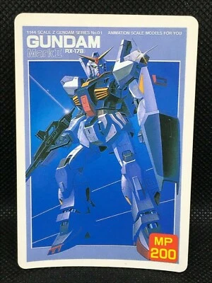 GUNDAM mk-Ⅱ No.65 SD Gundam Mobile Suit Carddass 1989 Bandai Japan Vintage F/S - Image 1 of 4