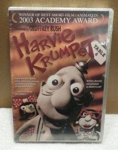 NEW Harvie Krumpet (DVD, 2004) Geoffrey Rush, Factory Sealed US SELLER  - Picture 1 of 3