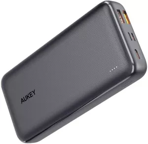 AUKEY USB C Power Bank 20000mAh, Portable Charger Large-Capacity with 3 Outputs  - Picture 1 of 9