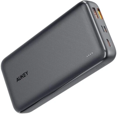 AUKEY USB C Power Bank 20000mAh, Portable Charger Large-Capacity with 3 Outputs  - Image 1 of 4