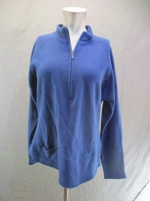 Pullover deportivo WOOLRICH talla M para mujer mezcla de algodón 1/2 cremallera cuello alto 564 Foto 1 de 4