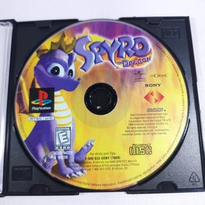 💥 Spyro the Dragon Black Label PS1 nur Disc professionell aufgearbeitet  - Bild 1 von 2