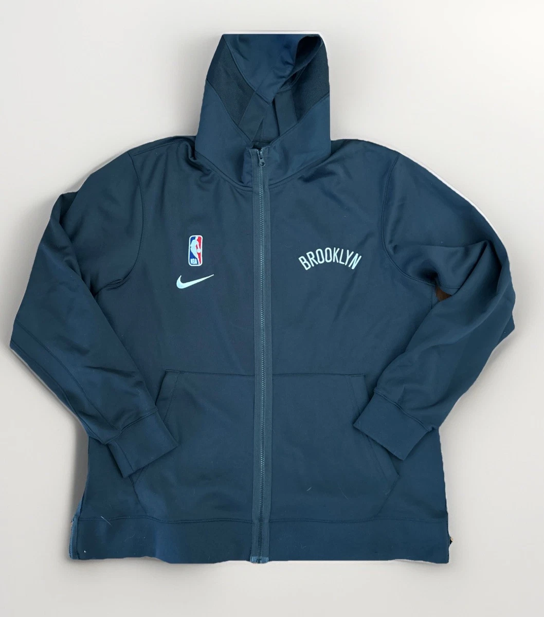 XL ブルー ナイキ NBA バスケ ブルックリン・ネッツ ジャケット Brooklyn Nets Size XL NBA Jackets for sale | eBay
