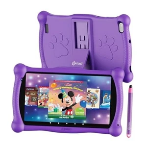 Kids Tablet - V10 7-Inch HD for Ages 3-7, Learning Tablet w/ Purple - Picture 1 of 7