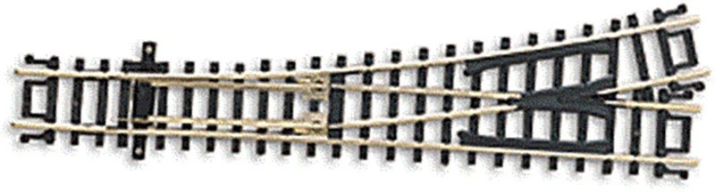 Atlas N Scale Code 80 Custom Left-Hand Turnout/Switch Model Train Track - Image 1 of 1