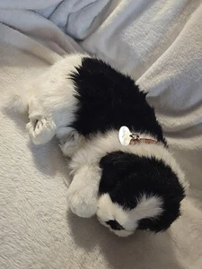 PERFETTO PETZZZ COCKER SPANIEL PELUCHE CUCCIOLO CANE RESPIRATORE ANIMALE DOMESTICO REALISTICO - Foto 1 di 7