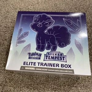 Pokemon TCG Sword & Shield Silver Tempest ETB Elite Trainer Box Factory Sealed - Bild 1 von 6