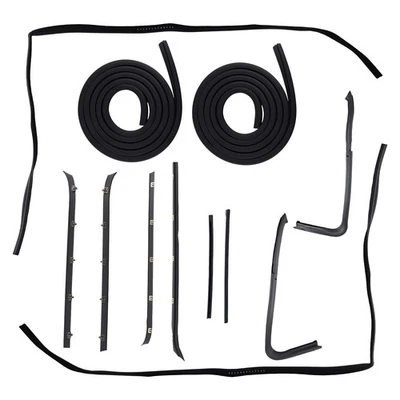 Juego de juntas de puerta para camioneta GMC C15/K15 1973-1980 1AWSX00503 delantera izquierda derecha Foto 1 de 4