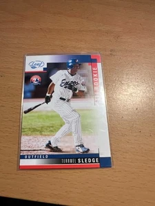 2003 LEAF Atlantic City 24th National SSP #2/5 TERRMEL SLEDGE ROOKIE - Picture 1 of 2