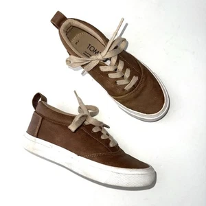 Sneaker TOMS $48 ragazzo 13 Fenix Mid Toffee marrone altezza media T13 - Foto 1 di 7