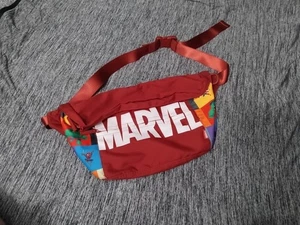 Disney Parks Marvel Sling Crossbody Bag 3 Pocket Adjustable  - Picture 1 of 5