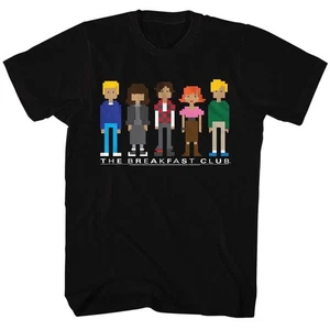 Breakfast Club - Pixels - Short Sleeve - Adult - T-Shirt - Picture 1 of 1