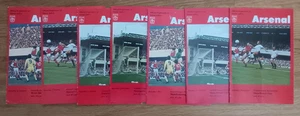 Arsenal 1976/77 Selection of Home League Programmes from menu Away Teams M-W - Picture 1 of 8