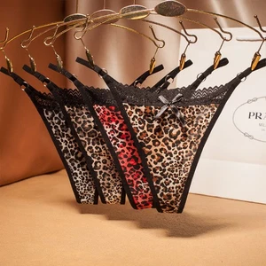 Premium Womens Cotton Sexy Leopard Panties – Low Waist, Comfy, With Options - Picture 1 of 10