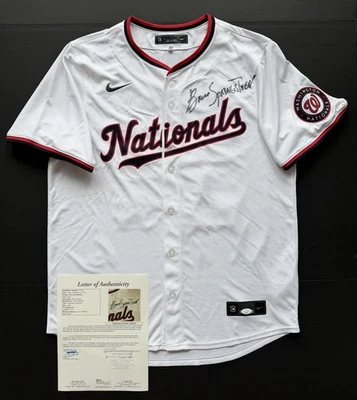 Bruce Springsteen Signed Washington Nationals Jersey JSA LOA #24 Large Bold Auto - Image 1 of 4