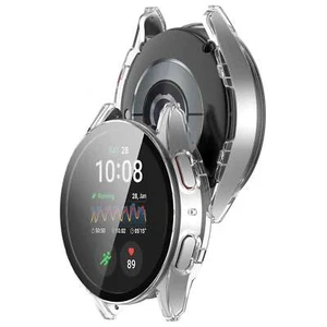 Etui ochronne ze szkłem do Galaxy Watch 7 40mm Bizon Case Cover Etui Przezroczyste - Zdjęcie 1 z 8