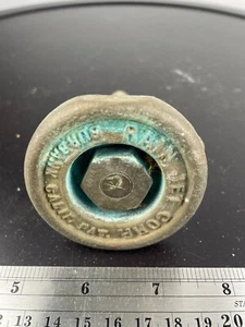 Vintage Rain Jet Corp Pop Up Sprinkler Brass Burbank CA - Picture 1 of 5