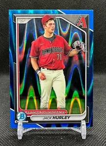 2024 Bowman - Chrome Prospects Jack Hurley /150 Blue RayWave Refractor #BCP-104 - Picture 1 of 2