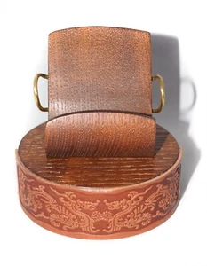 Soporte de madera tallado a mano para iPhone soporte universal estante para móvil - Dragón - Imagen 1 de 3