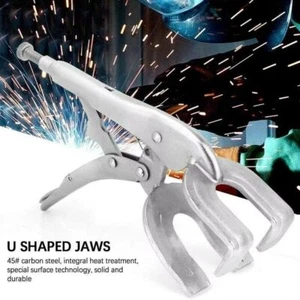 Pipe Welding Butt Pliers Fixed Clamp Tools U-shaped Locking Welding Jaw Pliers - Picture 1 of 12
