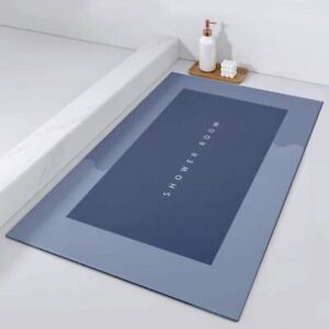 Super Absorbent Bathroom Mat Non-Slip Diatom Mud Toilet Pad Quick-Drying